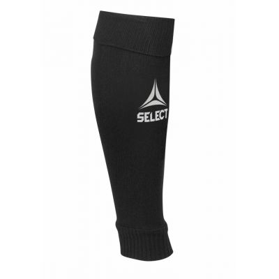 SELECT Elite Tube black footless soccer socks