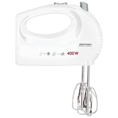 4. MPM MMR-25 hand mixer white 400W