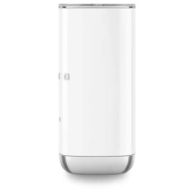 11. Smeg MFF02WHEU Milk Frother White 50's Style (milk heating, hot frothing and cold frothing)