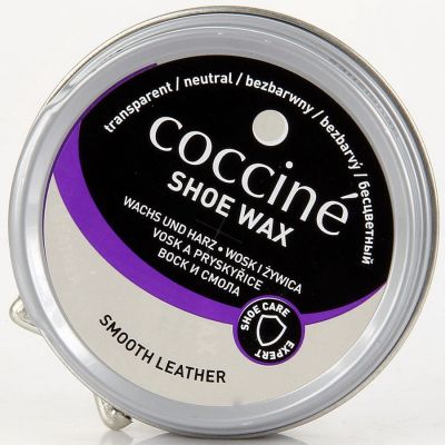 Coccine colorless paste wax and resin for grain leather DA0229C