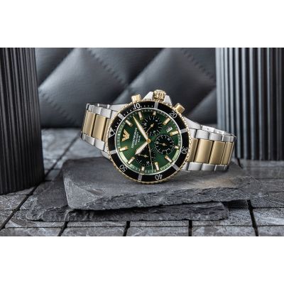 6. Men's Watch EMPORIO ARMANI World Explorer AR11695 + BOX