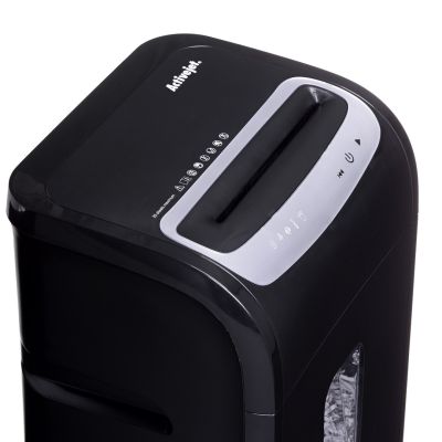5. Activejet ASH-2502C shredder, P-4, 28 l, 4x40 mm shreds, 25 sheets, black