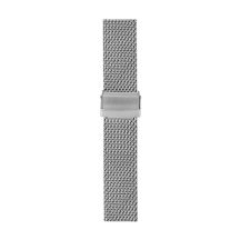 Zeppelin silver steel bracelet, 22 mm