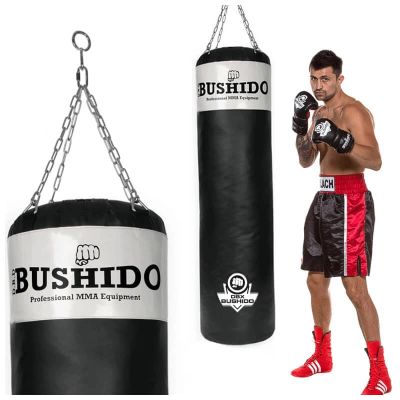 10. Punching bag - 140 White - 140 cm / 40 kg