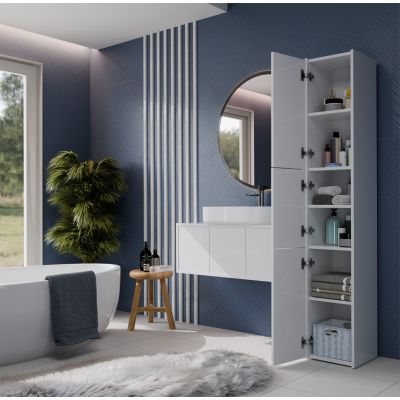 6. BATHROOM CABINET 33 WHITE