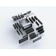 18. Silverstone RM61-312 Rack Black