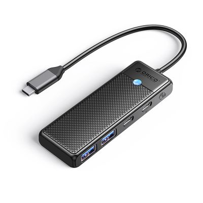 Hub USB-C Orico PAPW2AC-C3 docking station 2x USB-A 3.0 + 2x USB-C 3.0 - black