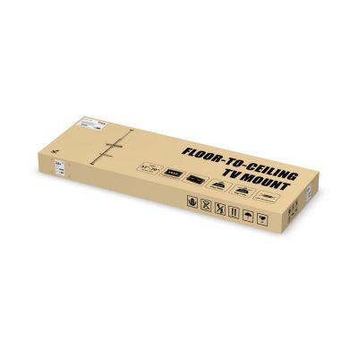10. LCD TV mount (motorized) - Plastic, Aluminum, Steel - Screen size: 94-165.1 cm (37"-65")