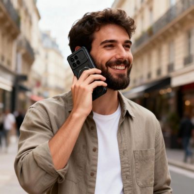 8. Tech-Protect TacticStand MagSafe case for Xiaomi Poco F8 Ultra - black