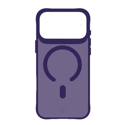 56. 3mk Smoke MagCase for iPhone 17 Pro Max - Purple-Translucent