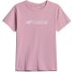 2. Women's T-shirt 4F F3495 Light Pink 4FWAW26TTSHF3495 56S