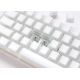 2. Ducky One 3 Aura White SF Gaming USB QWERTY Keyboard American International White