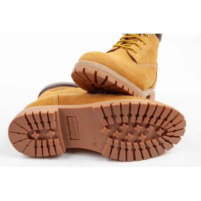 8. Wrangler men's shoes Faron Men High ankle boots brown high