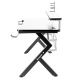 2. HZ-Hero 5.0 White Gaming Desk