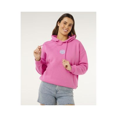 5. Women's RIP CURL Icons Of Surf Heritage Hoodie Pink