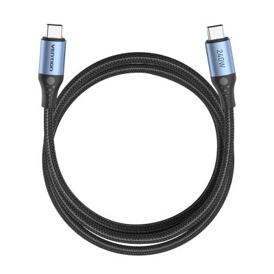 2. USB-C to USB-C Vention USB 2.0 Cable 5A 240W 1.5m Black