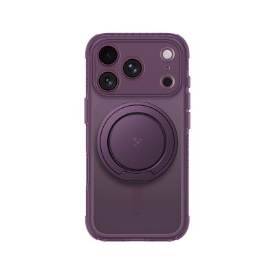 3. AmazingThing Titan Pro Pop Lens Case for iPhone 18 Pro Max with Camera Cover, Holder and Stand, MagSafe Compatible - Purple