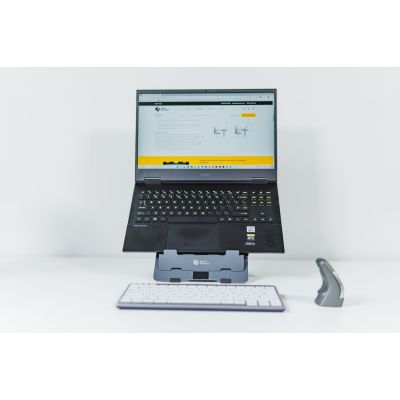 2. FlexTop 170 Dark Grey Laptop and Tablet Holder