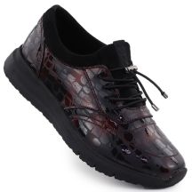 Filippo W DP7117 PAW646B patent leather shoes