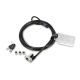 2. Kensington 3-in-1 Universal Laptop Lock with Key
