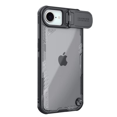 Nillkin Iceblade Prop Case with Lens Cover and Stand for iPhone 16e / 17e - Black