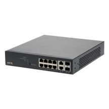Axis 01191-002 Network Switch Managed Gigabit Ethernet (10/100/1000) PoE Support Black