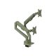 Arozzi AZ-ALZARE-NEO-DUO-FST Monitor Holder/Stand 81.3 cm (32") Desk Green
