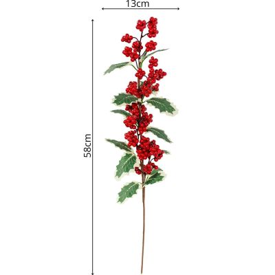 19. DECORATIVE ROWN ASH BRANCH 58CM
