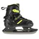8. NILS EXTREME NH18191 2IN1 ROLLER SKATES BLACK-LIME SIZE L (39-43) WITH REPLACEABLE HOCKEY BLADE