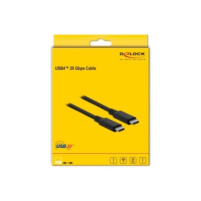 3. DeLOCK USB4 Cable 20 Gbps 2 m