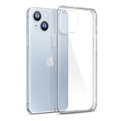 5. Case for iPhone 14 Plus silicone series 3mk Clear Case - transparent
