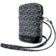 Guess Zip GCube Bottom Stripe phone bag - black