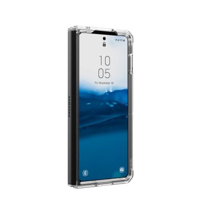 6. Protective case for a 19.3 cm (7.6") phone. Transparent cover.