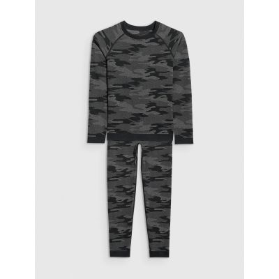 8. Boy's seamless thermal underwear set 4F 4FJRAW25USEAM266-90A