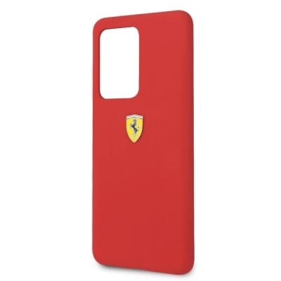 5. Ferrari Hardcase FESSIHCS69RE S20 Ultra G988 red/red Silicone