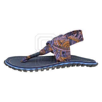 11. Gumbies Slingback Flip-Flops W G-SB-WN-AZTEC