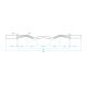 36. Olympic bar 120cm with clamps lock jaw blac GOL160