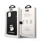 8. Karl Lagerfeld KLHMP14MSNCHBCK iPhone 14 Plus 6.7" hardcase black/black Silicone Choupette MagSafe