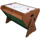 11. 3-in-1 ROTARY GAME TABLE, BILLIARDS, TABLE FOOTBALL, AIR HOOK-UP 121x89x84.5CM