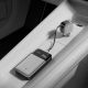 19. Cuktech CC903P 100W Car Charger with Display and 70cm Retractable USB-C Cable - Gray
