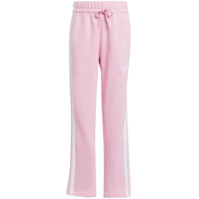 4. adidas Seasonal Essentials Tiberio 3-Stripes Fleece Tracksuit for Kids Pink JI6206