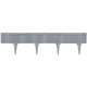15. GARDEN PALISADE LAWN EDGE BORDER WICKER 390CM GREY STONE