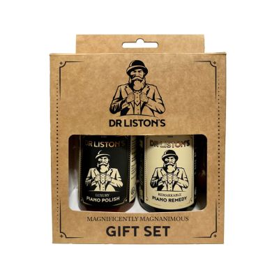 Dr. Liston's Piano Care Gift Set DR-GS-PRPP - Piano Cleaning and Polishing Kit 2 × 150 ml