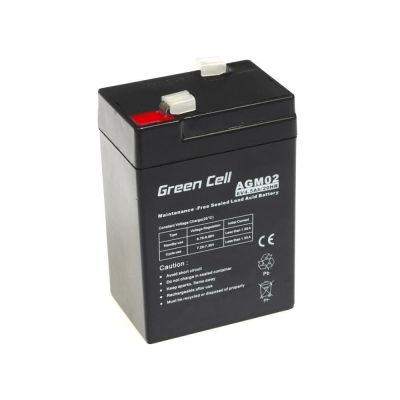 GREEN CELL GEL BATTERY AGM02 6V 4.5AH