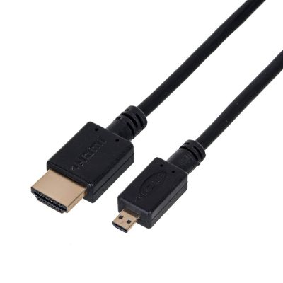 GEMBIRD CC-HDMID-6 cable (HDMI M - Micro HDMI M; 1.8m; black)