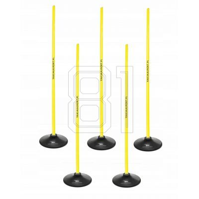Yakima sticks slalom obstacle course 100cm 100872 yellow