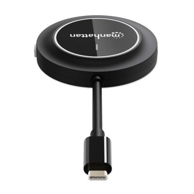 5. Manhattan 208437 AV Extender AV Transmitter Black