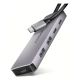 9. Axagon HMC-5H60 Wired Docking Station USB 3.2 Gen 1 (3.1 Gen 1) Type-C Gray