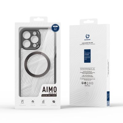 11. Armored case for iPhone 14 Pro compatible with MagSafe Dux Ducis Aimo Mag - black