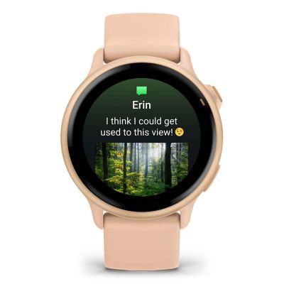17. Garmin Vivoactive 6 Pink Dawn / P. Dawn Metallic watch
